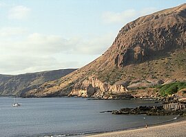Blick über die Bucht von Tarrafal