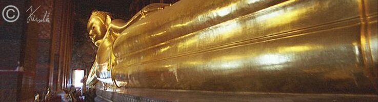liegender Buddha im Wat Pho