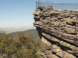 Pinnacle Lookout, Blick nach Osten