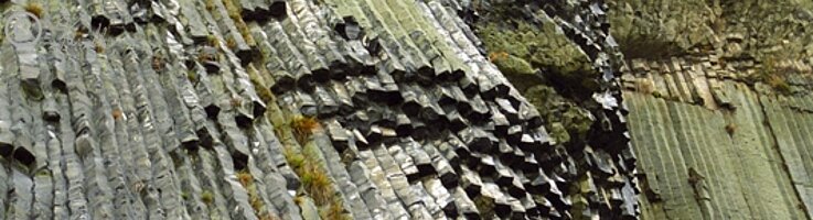 Basaltsäulen am Studenec