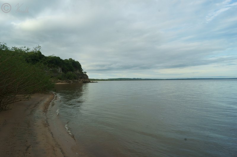 am Ufer des Rio Uruguay