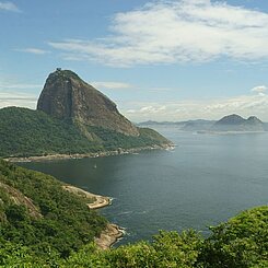 Blick vom Forte Duque de Caxias zum Zuckerhut