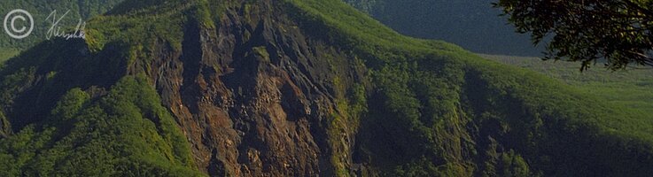 Blick auf den Zentralberg des Mt. Uluman