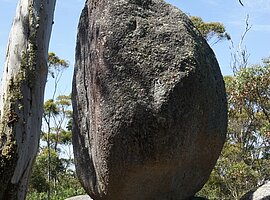 balancing Rock in den Castle Rocks