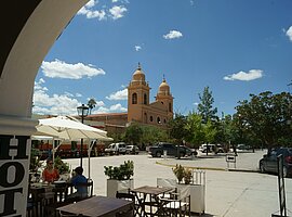 Blick auf den Marktplatz