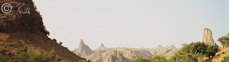 Landschaft bei Rhumsiki